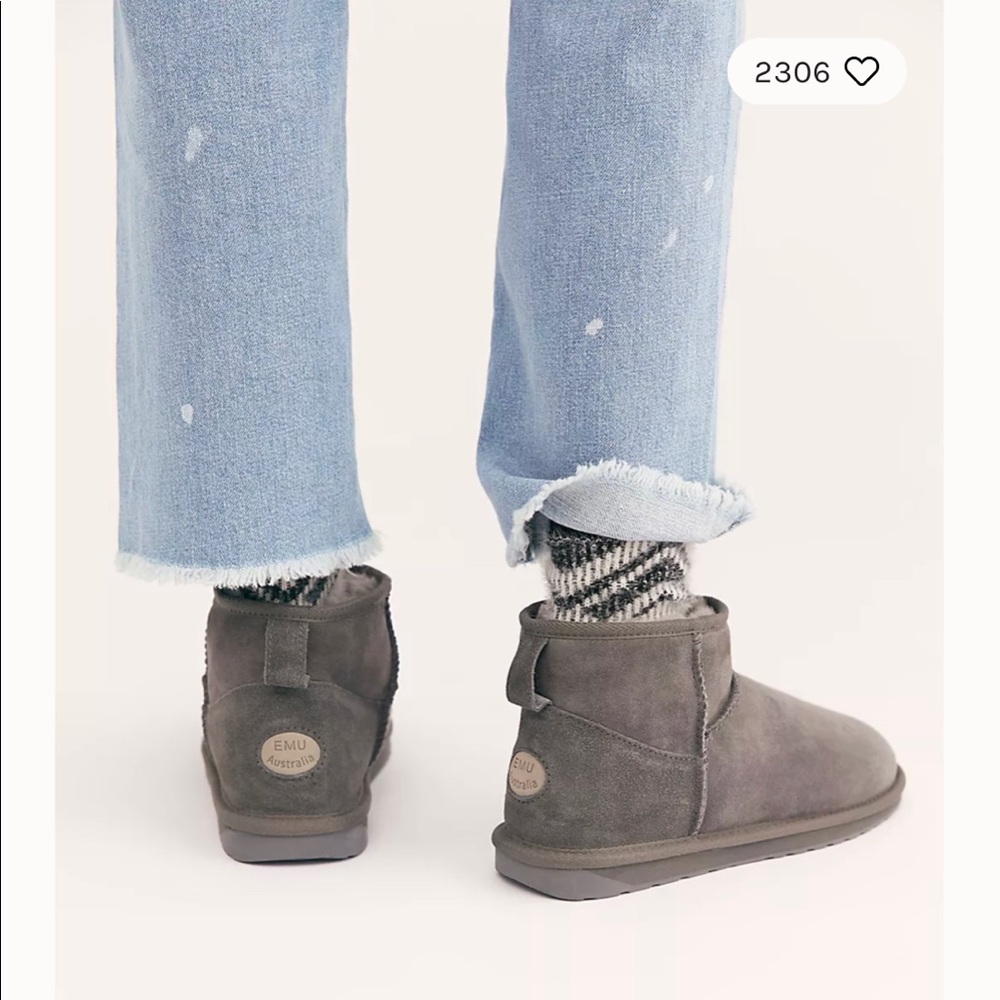 Free People Emu Micro Stinger Sheepskin Boots